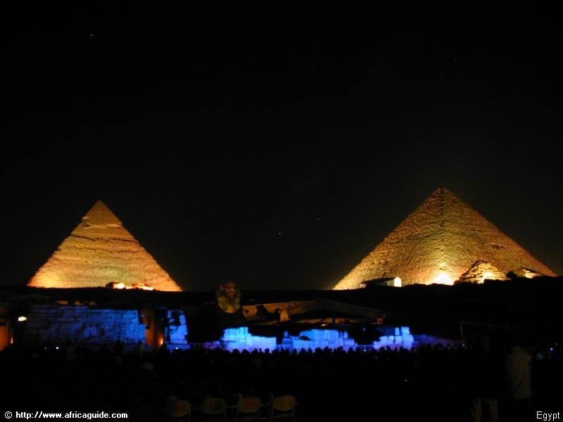 The Sound and Light Show of the Pyramids
